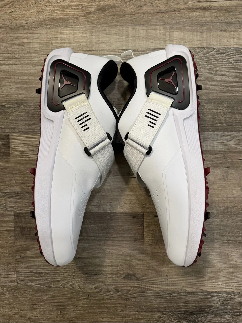 Nike Air Jordan Rev Golf Shoes White Black Team Red FV6338-104
